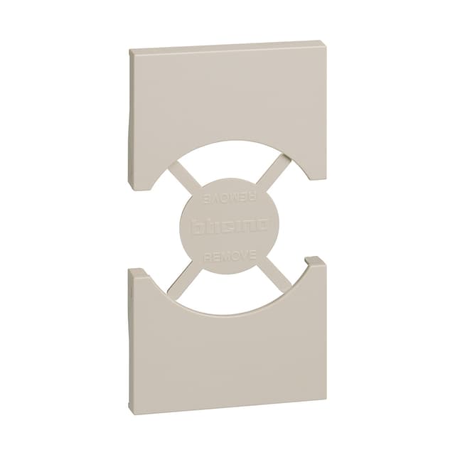 Лицевая панель, Bticino, KM03, Living Now для розеток 2К+З нем/итал.стандарта 2 модуля песочный