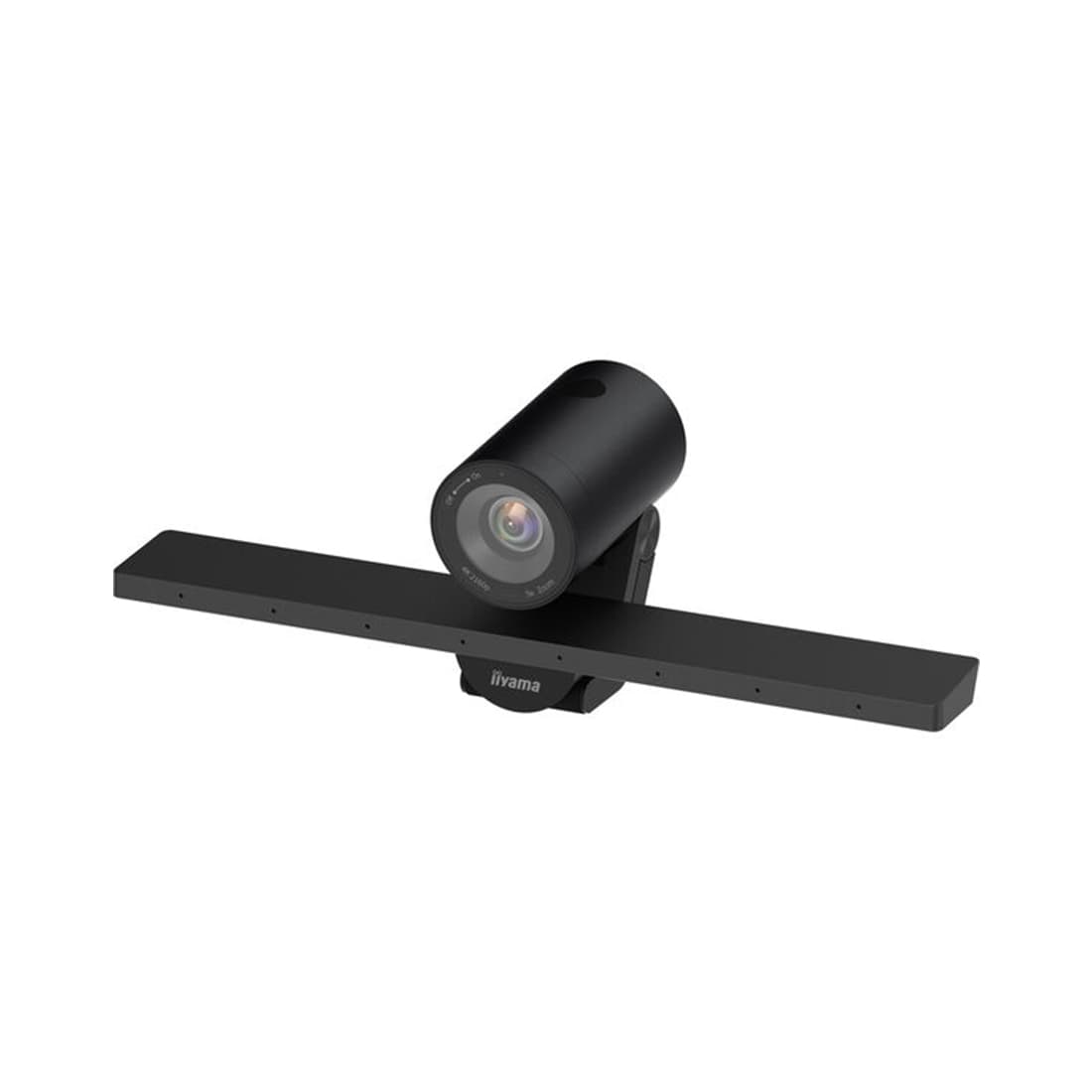 Веб-Камера, iiyama, UC-CAM10PRO-MA1, USB 3.0, 2160p / 30fps, 8,46 Mpx, Микрофон, Крепление: зажим, Чёрный