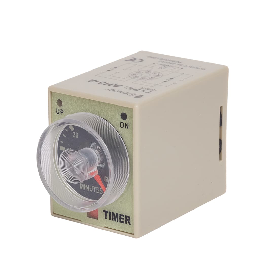 Реле времени, iPower, АH3-2 (0-60 min) AC 220V