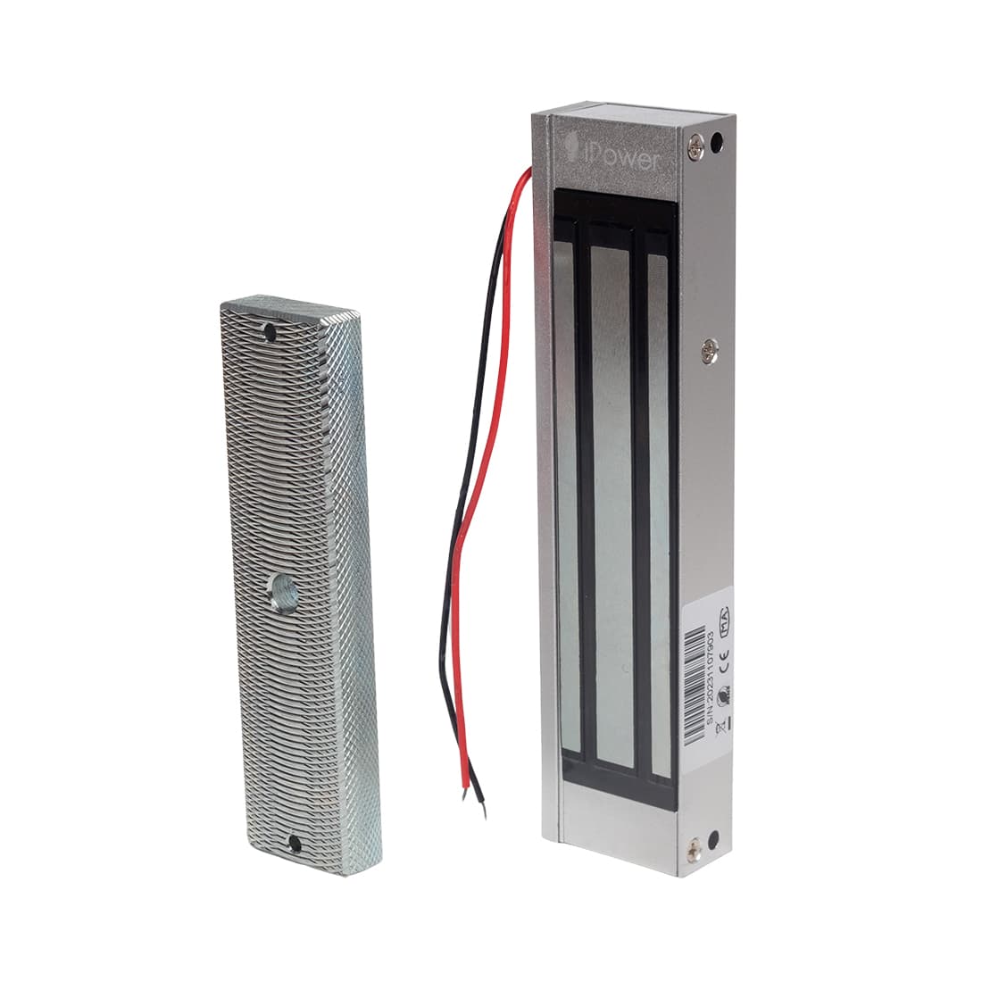 Замок электромагнитный, iPower, EML-180, электромагнитный замок 180 кг, использовать уголок iPower LS-180 (арт. 58504)