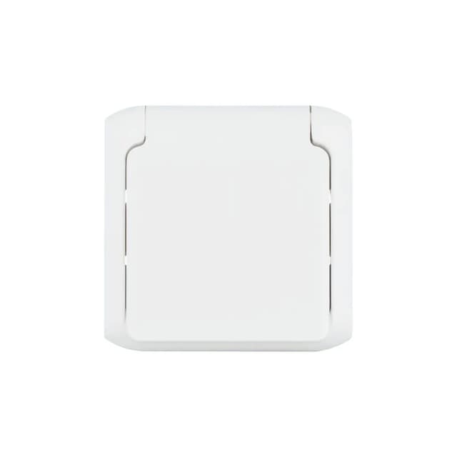 Розетка с крышкой, Legrand, 782373, Forix 16A 250В IP44 накладная белый