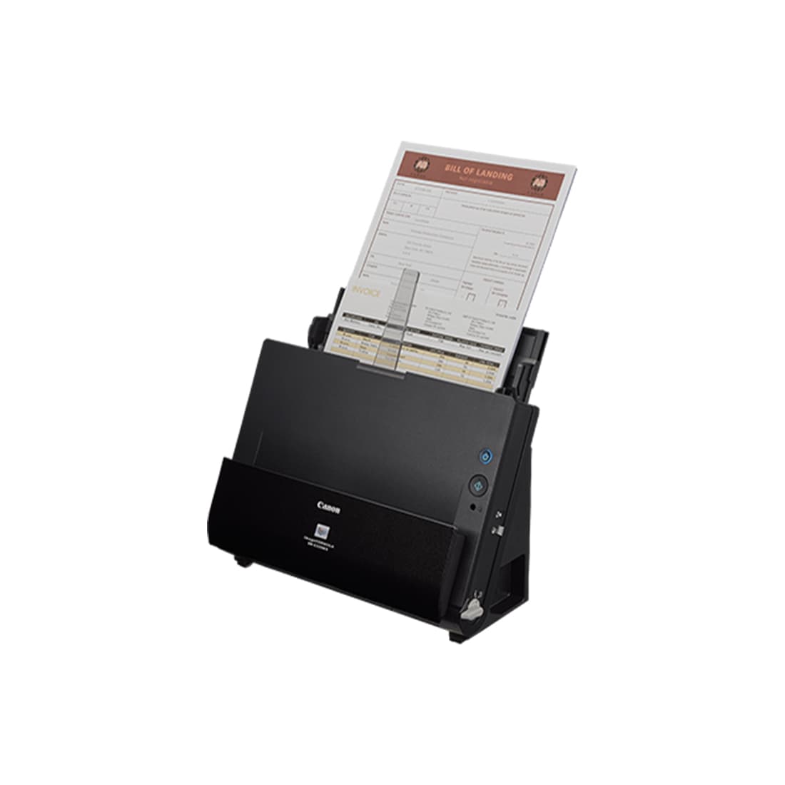 Протяжный сканер, Canon, imageFORMULA DR-C225 II, 3258C003, 600 x 600 DPI, USB2.0, 45 листов, 25 стр/мин, 40-209 г/кв.м, длина 3000 мм, Вес:2,8 кг