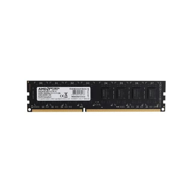 Модуль памяти, AMD Radeon, R534G1601U1S-U, DDR3, 4GB, DIMM <PC3-12800/1600MHz>