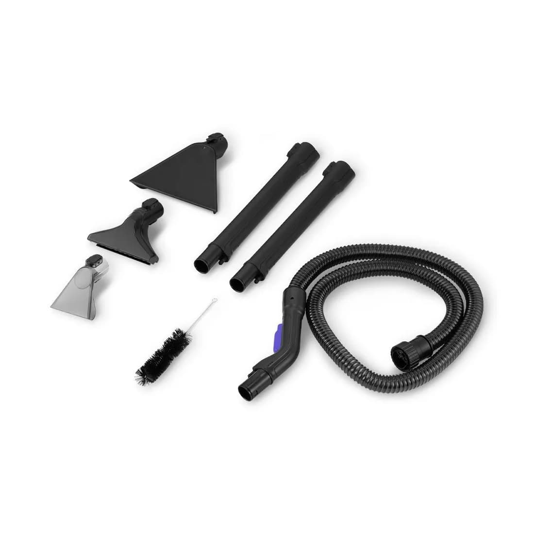 Моющий пылесос, Kitfort, КТ-5246, Мощность: 800 Вт, Объём чистой воды: 3 л., Длина шнура: 5 м, Длина шланга: 1.7 м, Насадки: Напольная, с ворсовой щёткой, для труднодоступных мест
