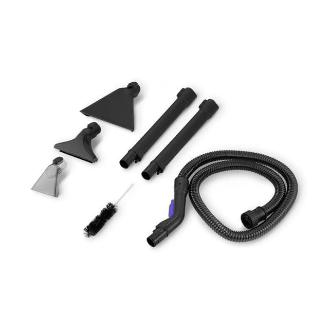 Моющий пылесос, Kitfort, КТ-5246, Мощность: 800 Вт, Объём чистой воды: 3 л., Длина шнура: 5 м, Длина шланга: 1.7 м, Насадки: Напольная, с ворсовой щёткой, для труднодоступных мест