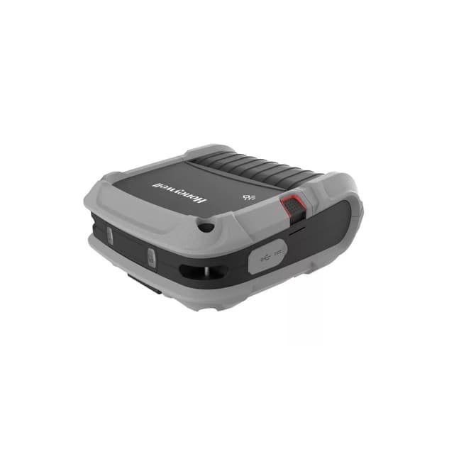 Мобильный принтер этикеток, Honeywell, RP4F0000D22, прямая термопечать, 203 dpi, ширина печати 4", USB, Wi-Fi, Bluetooth, стандартный прижимной вал, аккумулятор и клипса на ремень в комплекте, без сетевого адаптера, черный.