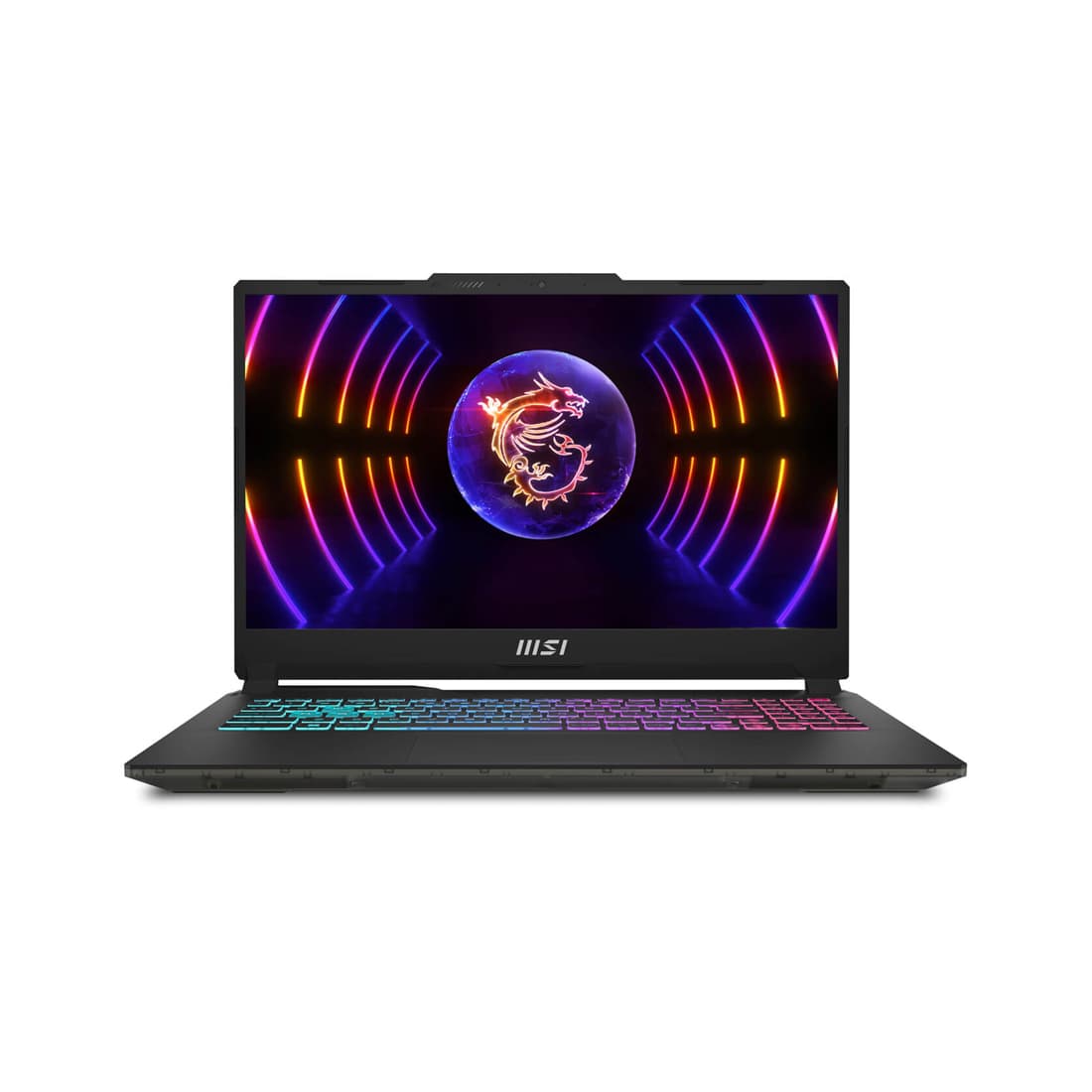 Ноутбук, MSI, Cyborg 15 B2RWFKG-640XKZ, 9S7-15Q342-640, 15.6", FHD 1980x1080, IPS, 144Hz, Core 5 210H, 16GB DDR5, 512GB SSD Gen4, NVIDIA GeForce RTX5060, 8GB GDDR7, DOS, Черный