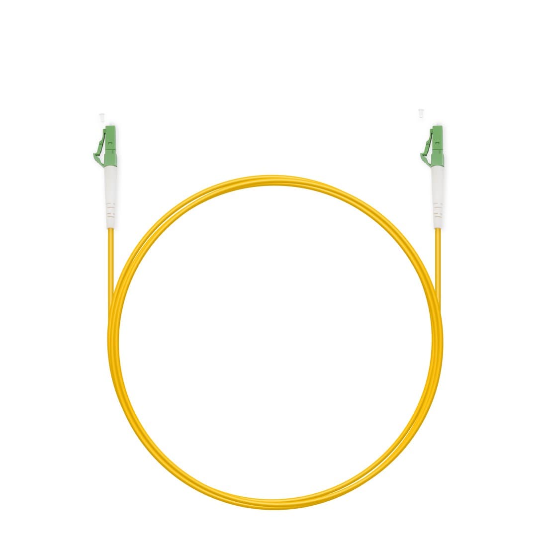 Патч корд оптоволоконный,, LC/APC-LC/APC SM 9/125 Simplex 3.0мм 1 м, LSZH