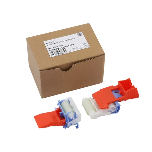 Комплект роликов захвата/отделения бумаги, CET, CET7872R, J8J70-67904, Для принтеров HP LJ M607dn/608dn/609dn/MFP M631dn/632h, Лоток №2.