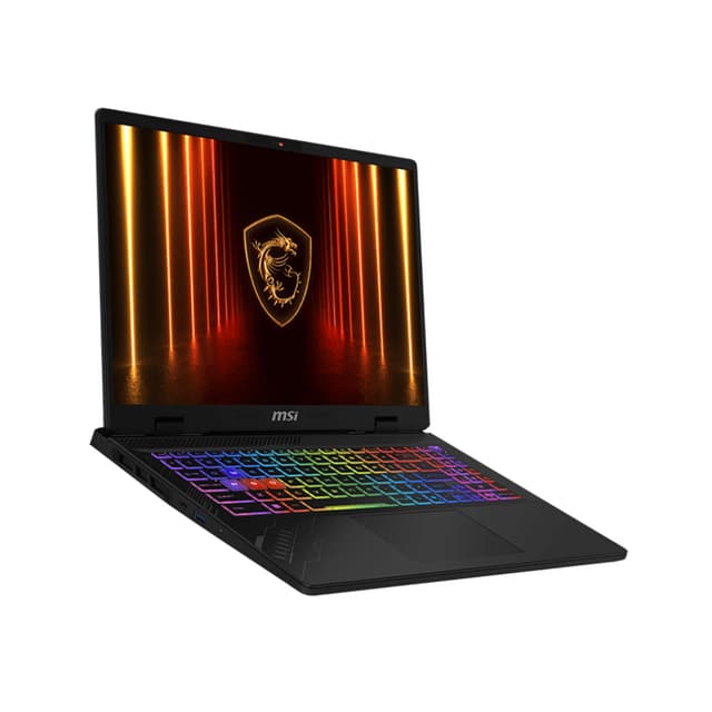 Ноутбук, MSI, Crosshair A16 HX D8WFKG-203XKZ, 9S7-15PL21-203, 16", QHD+ 2560x1600, IPS, 240Hz, Ryzen 9 8940HX, 16GB DDR5, 1TB SSD Gen4, NVIDIA GeForce RTX5060, 8GB GDDR7, DOS, Серый