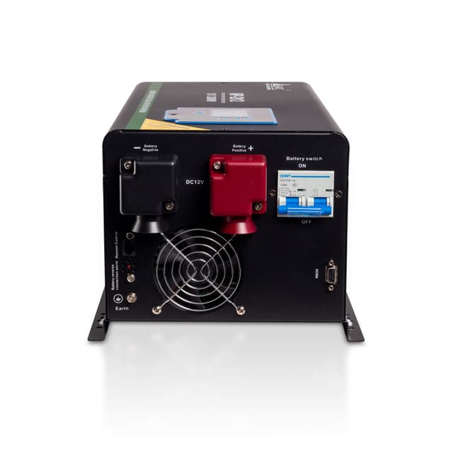 Инвертор, SVC, MP-2012, Мощность 2000ВА/2000Вт, Диапазон работы AVR: 100-290В (режим инвертора), 160-275В (режим ИБП), Вход 12В/220В, Выход 220В/230В, Чистая cинусоида, Зарядный ток 45 А, Время переключения режимов 4-6 мс, Кулер 9 см, Клеммное подключение, Чёрный