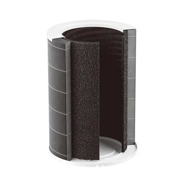 Воздушный фильтр, Xiaomi, M16R-FLP-GL/BHR5120GL, для очистителя воздуха Xiaomi Smart Air Purifier 4, Трехслойная фильтрация, Вес 1.1 кг, Черный