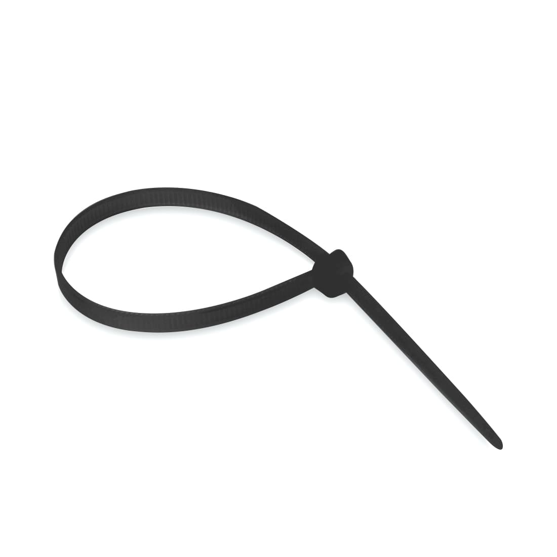 Хомут нейлоновый, Deluxe, СП 2.5*150 мм (Ч), чёрный (100 штук в упаковке)