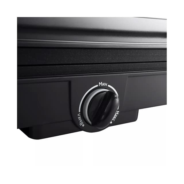 Гриль, Kitfort, КТ-1645, Мощность 1200W, Антипригарное покрытие, Металл, Пластик, Макс. температура нагрева 180°C, Черный