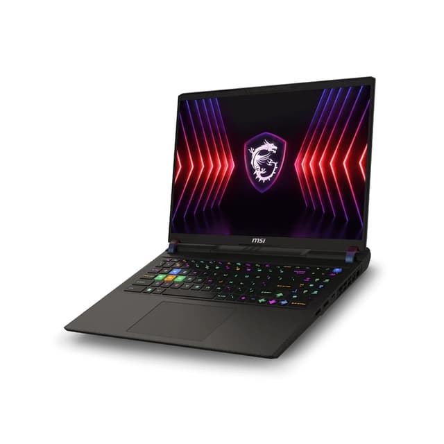 Ноутбук, MSI, Vector 16 HX AI A2XWJG-666XKZ, 9S7-15M352-666, 16", QHD+ 2560x1600, IPS, 240Hz, Ultra 9 275HX, 32GB DDR5, 1TB SSD Gen4, NVIDIA GeForce RTX5090, 24GB GDDR7, DOS, Серый