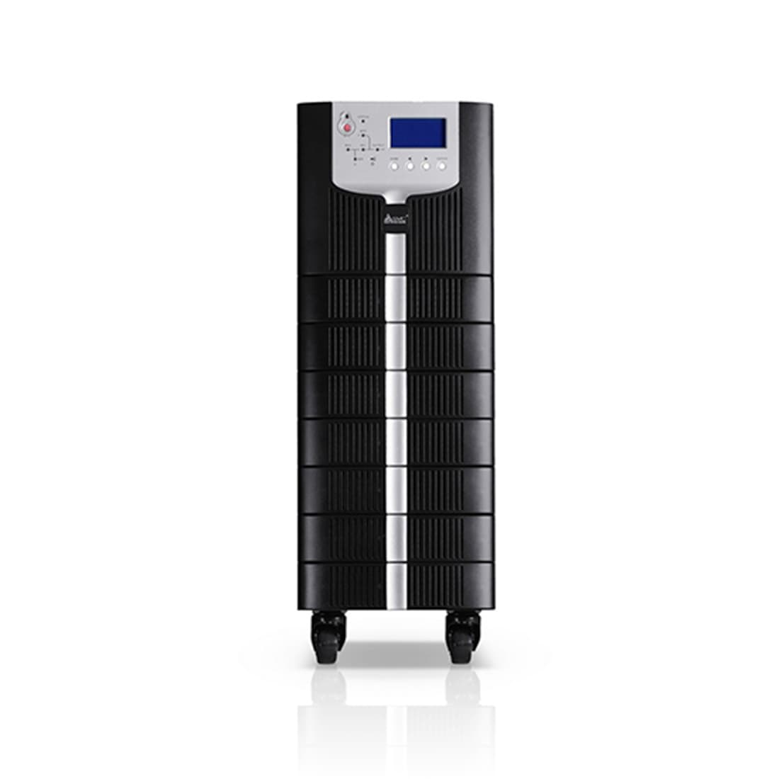 Источник бесперебойного питания, SVC, GT33-20KVA, Мощность 20кВА/18кВт, Диапазон работы AVR: 304-478В, Трёхфазный (3 фазы на вход, 3 фазы на выход), Батареи: 40шт.* 12Ач (не поставляются в комплекте, устанавливаются внутрь ИБП), On-Line, LCD, Коэффициент мощности 0.9, Чёрный