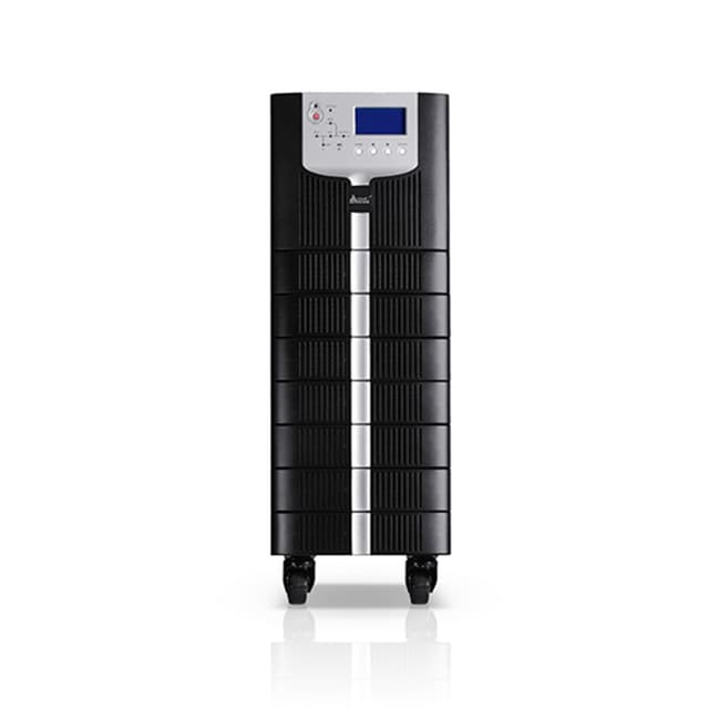 Источник бесперебойного питания, SVC, GT33-20KVA, Мощность 20кВА/18кВт, Диапазон работы AVR: 304-478В, Трёхфазный (3 фазы на вход, 3 фазы на выход), Батареи: 40шт.* 12Ач (не поставляются в комплекте, устанавливаются внутрь ИБП), On-Line, LCD, Коэффициент мощности 0.9, Чёрный