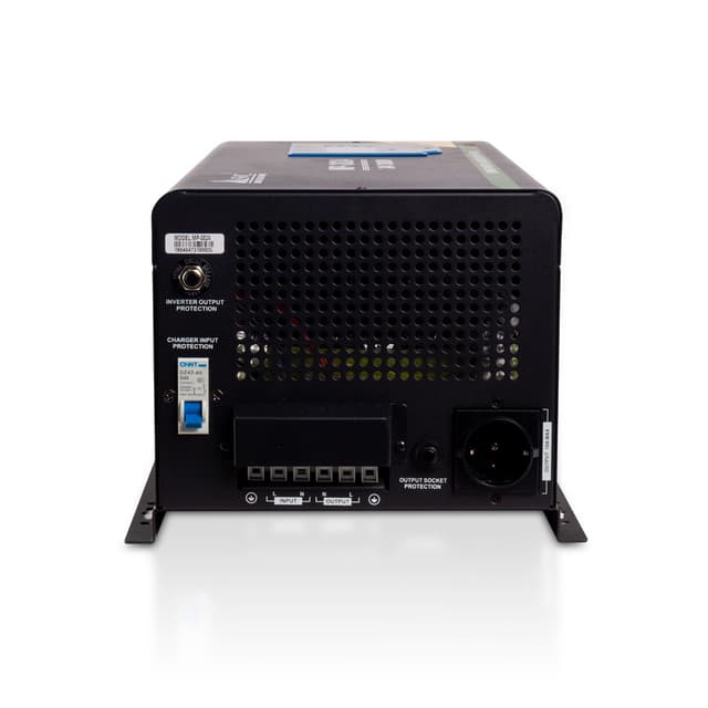 Инвертор, SVC, MP-3024, Мощность 3000ВА/3000Вт, Диапазон работы AVR: 100-290В (режим инвертора), 160-275В (режим ИБП), Вход 24В/220В, Выход 220В/230В, Чистая синусоида, Зарядный ток 45А(макс.), Время переключения режимов <10 мс Клеммное подключение, Чёрный