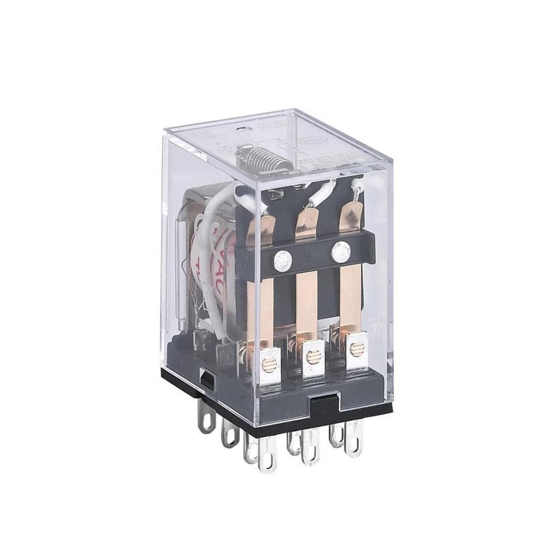 Промежуточное реле, CHINT, 285227 JZX-22F(D), 4 конт. с инд. LED 3А 220В DC