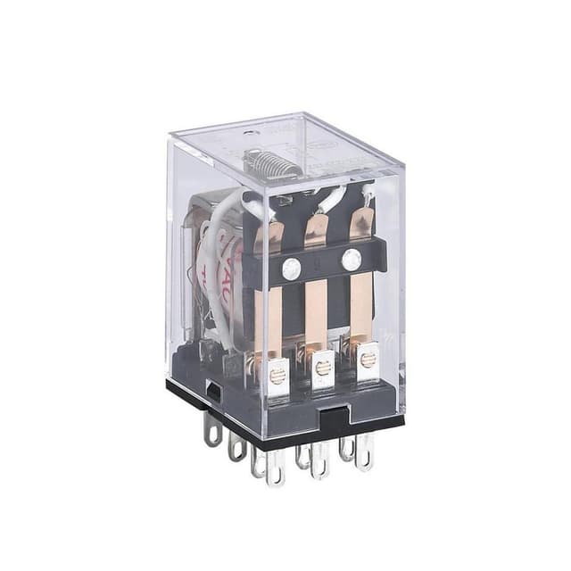 Промежуточное реле, CHINT, 285227 JZX-22F(D), 4 конт. с инд. LED 3А 220В DC