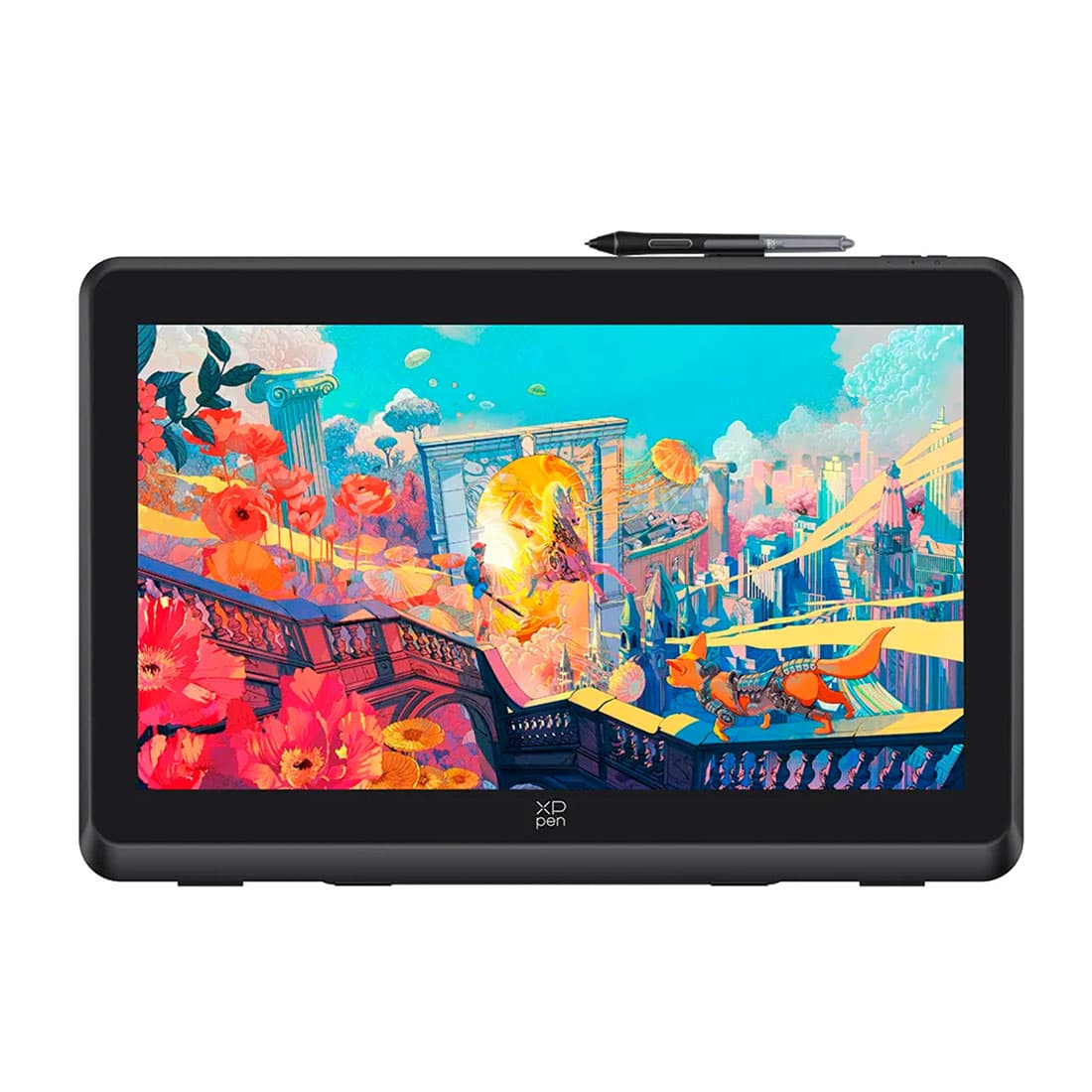 Графический планшет, XP-Pen, Artist 22 plus MD220FH_EU, DPI 1920x1080, Чувствительность к нажатию 16384, Рабочая область 476*268 мм., Чёрный