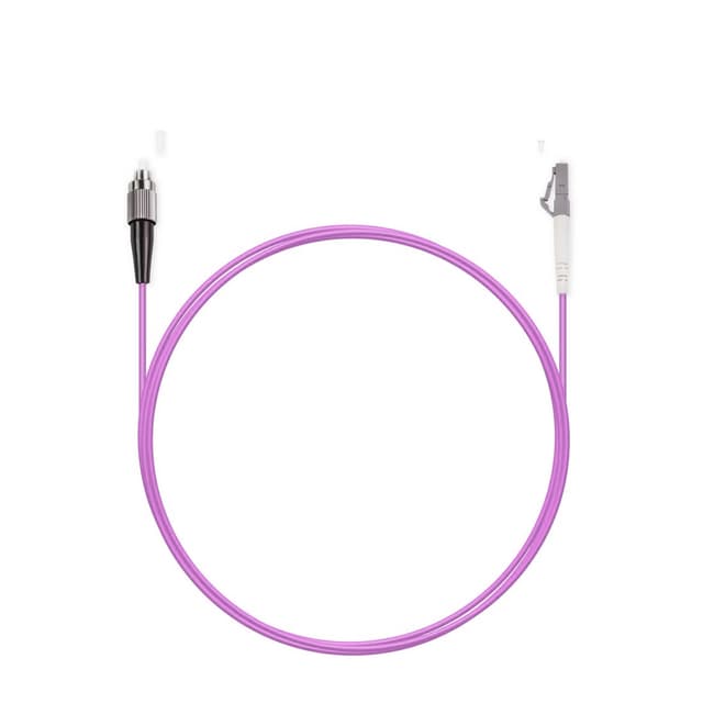 Патч корд оптоволоконный,, FC/UPC-LC/UPC MM OM3 50/125 Simplex 3.0мм 1 м, LSZH