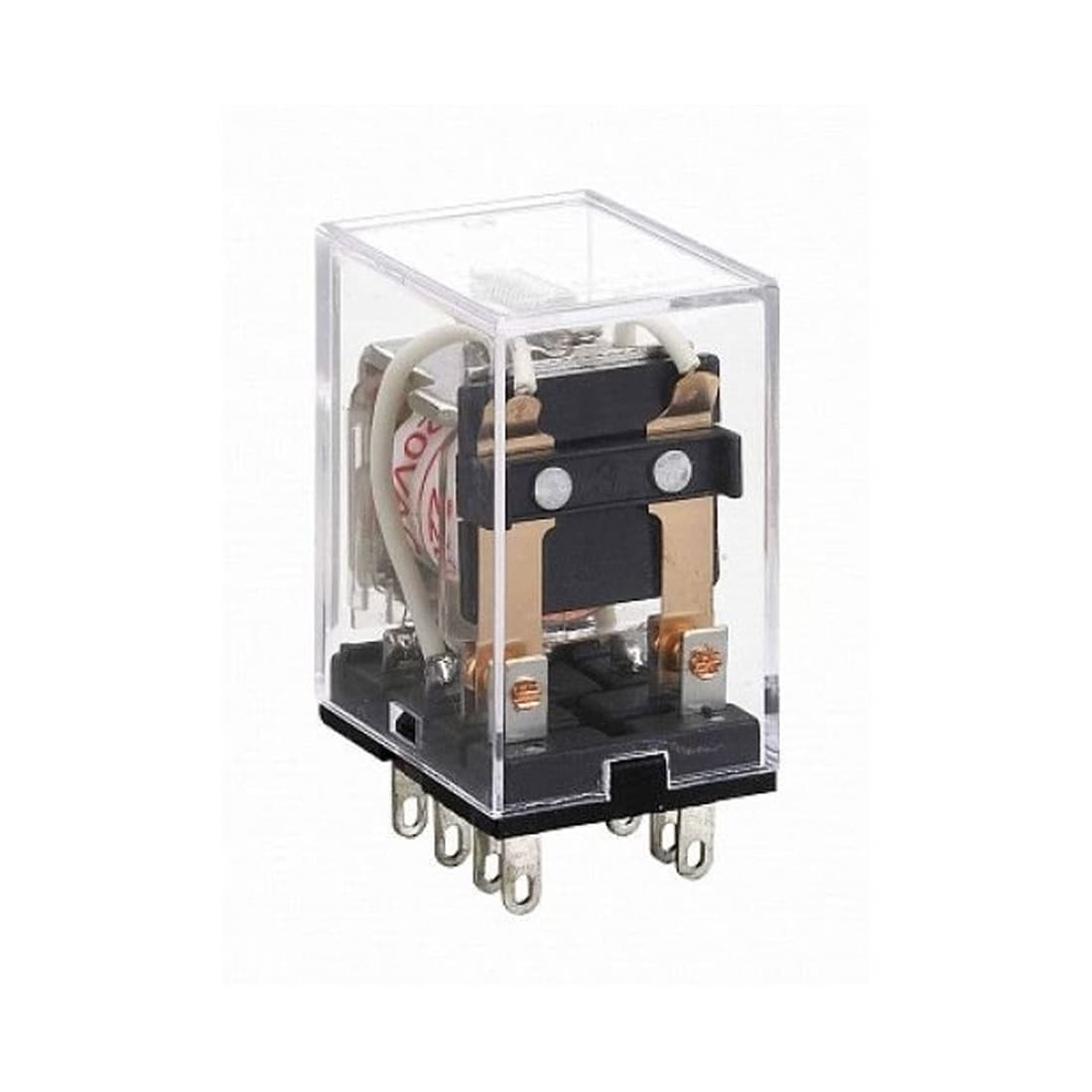 Промежуточное реле, CHINT, 285448 JZX-22F(D), 4 конт. с инд. LED 3А 220В AC