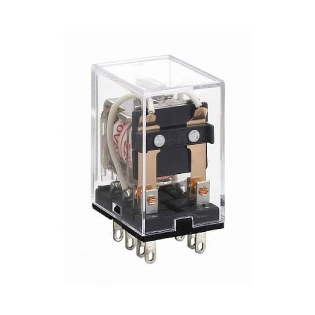 Промежуточное реле, CHINT, 285448 JZX-22F(D), 4 конт. с инд. LED 3А 220В AC