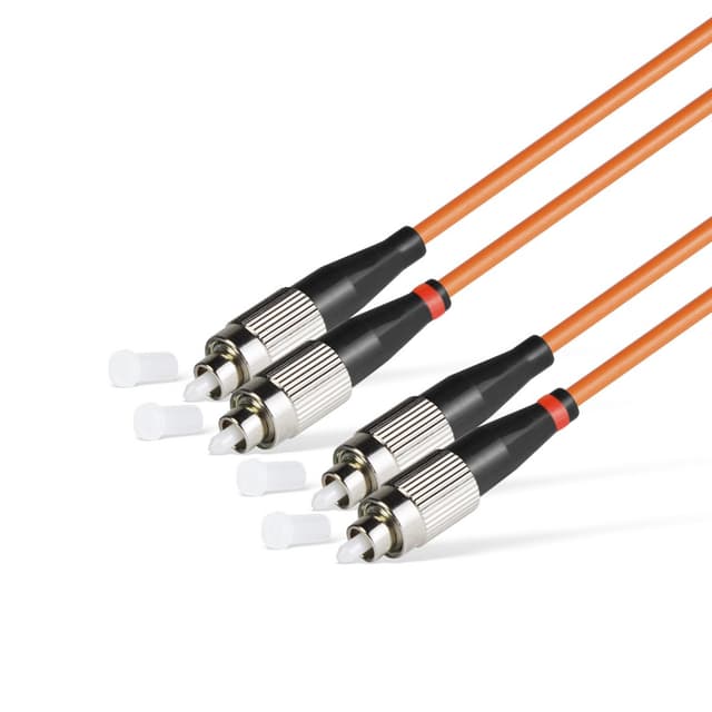 Патч корд оптоволоконный,, FC/UPC-FC/UPC MM OM2 50/125 Duplex 3.0мм 1 м, LSZH