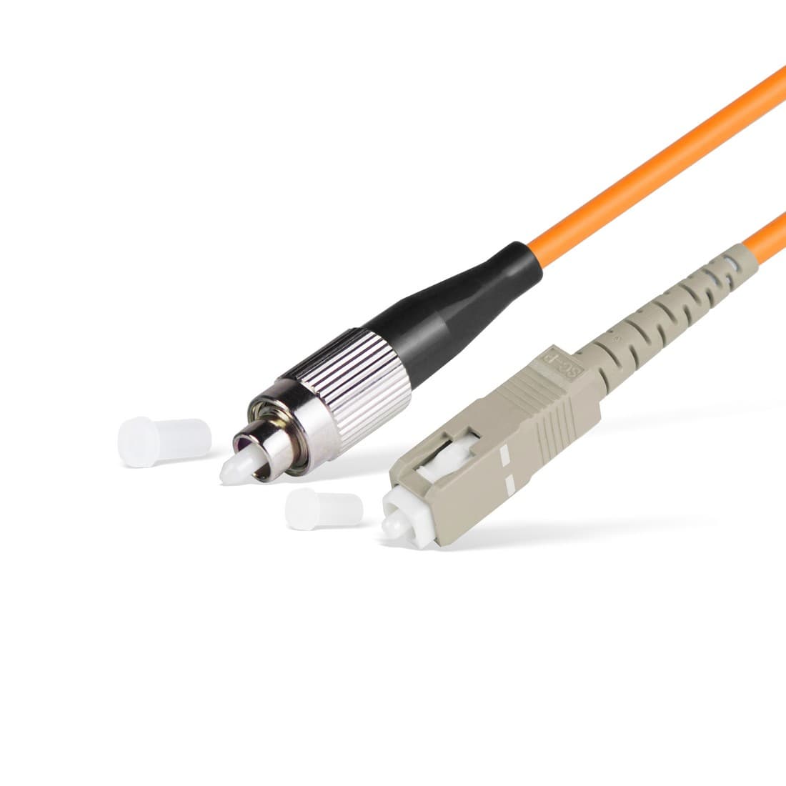 Патч корд оптоволоконный,, FC/UPC-SC/UPC MM OM1 62.5/125 Simplex 3.0мм 1 м, LSZH