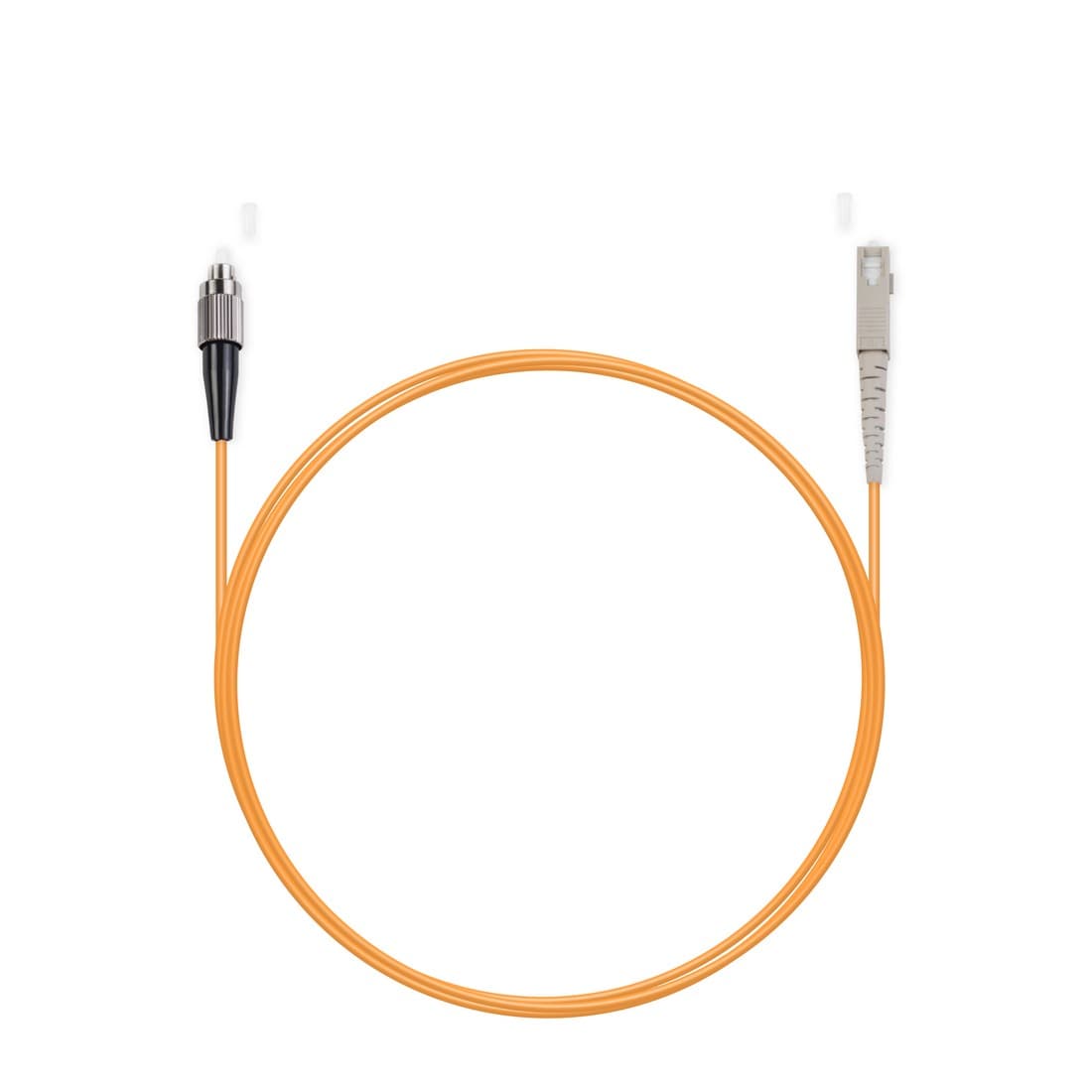 Патч корд оптоволоконный,, FC/UPC-SC/UPC MM OM1 62.5/125 Simplex 3.0мм 1 м, LSZH