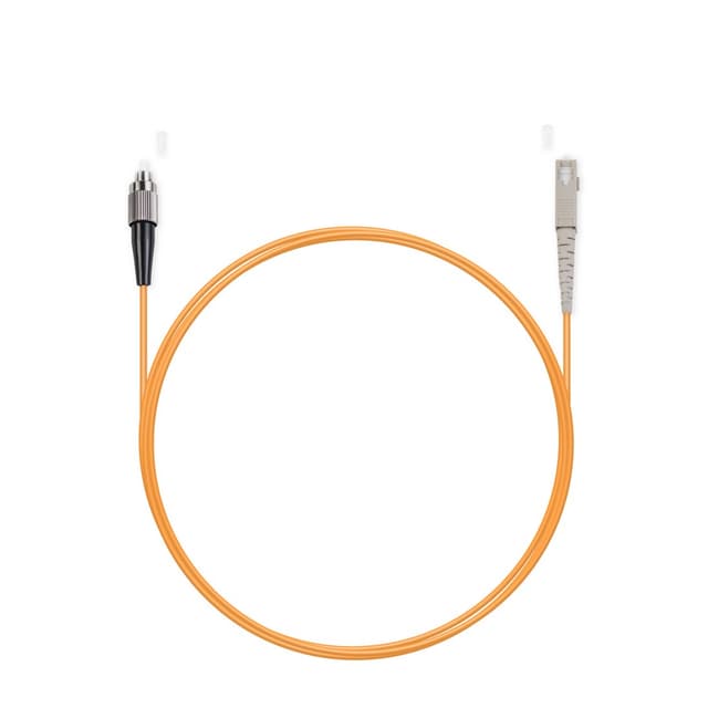 Патч корд оптоволоконный,, FC/UPC-SC/UPC MM OM1 62.5/125 Simplex 3.0мм 1 м, LSZH