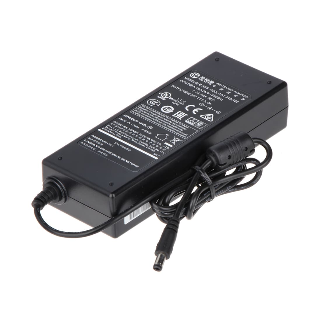 Адаптер питания, Dahua, ADS-110DL-19-1 240072E, Адаптер питания 24 В постоянного тока, 3 А