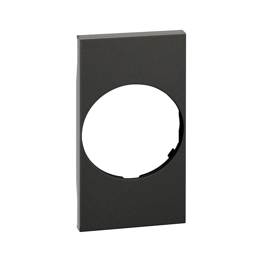 Лицевая панель, Bticino, KG04, Living Now для розеток 2К+З нем.ст 2 модуля черный