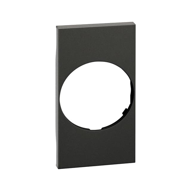 Лицевая панель, Bticino, KG04, Living Now для розеток 2К+З нем.ст 2 модуля черный