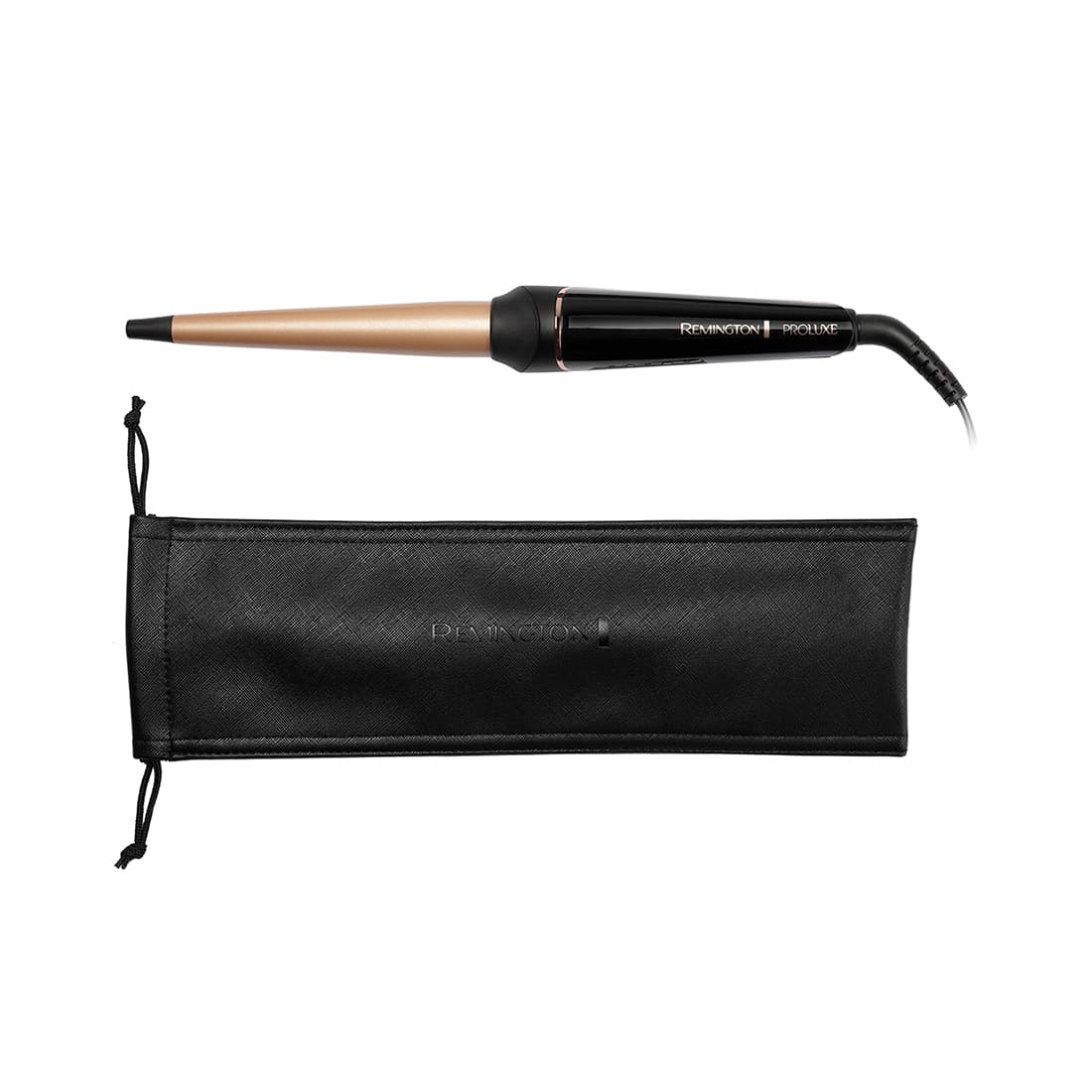 Плойка конусная, Remington, CI91W1B, 37W, Диаметр щипцов 13-25 мм, Количество температурных режимов 10, Диапазон температуры нагрева 120-210 °С, Материал покрытия керамика, Длина шнура 300см, Черный