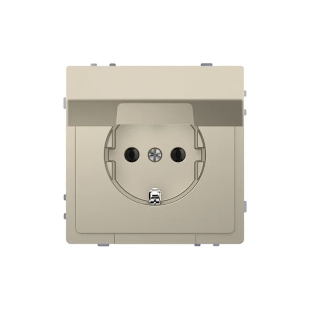 Розетка, MERTEN, MTN2310-6033, D-Life 16А с крышкой сахара