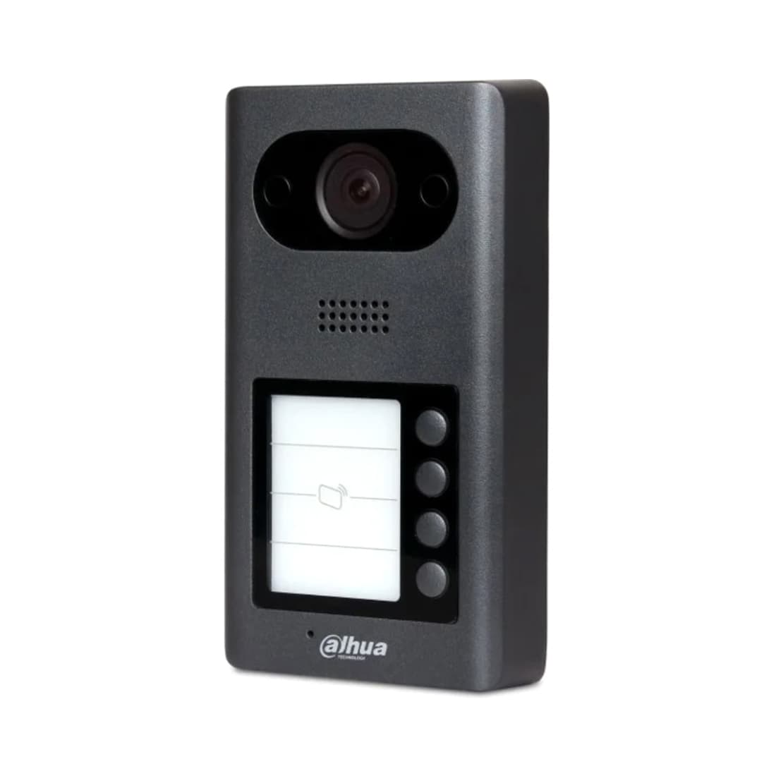 Вызывная панель, Dahua, DHI-VTO3211D-P4-S2, 4-кнопочная IP-панель, 2 Мп, IP65 & IK08