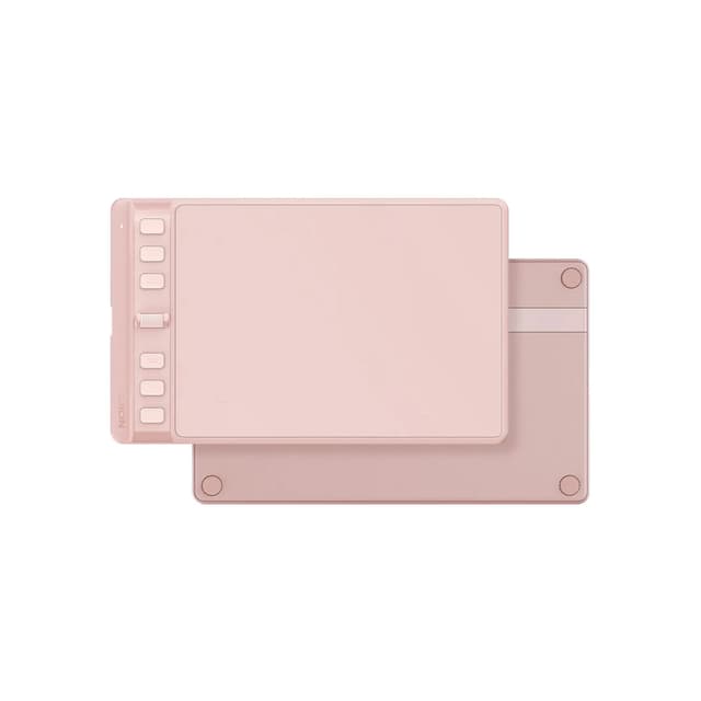 Графический планшет, Huion, H641P-P, Перо: PW110, Технология: Электромагнитный резонанс, Разрешение: 5080 LPI, Нажим: 8192 уровня, Наклон пера: -, Максимальная высота работы пера: 10 мм, Скорость отклика:260PPS, Точность: ±0.3mm, Экспресс клавиши: 6, розовый