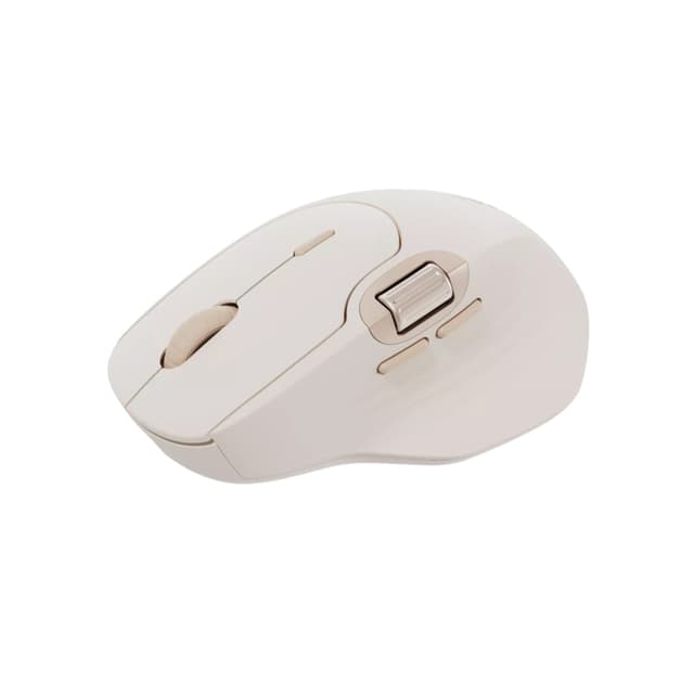 Компьютерная мышь, Rapoo, MT560, 4000dpi, Bluetooth 5.0, Беспроводной 2.4 ГГц, Эффективная дистанция 10 м., Литиевая батарея, Бежевый