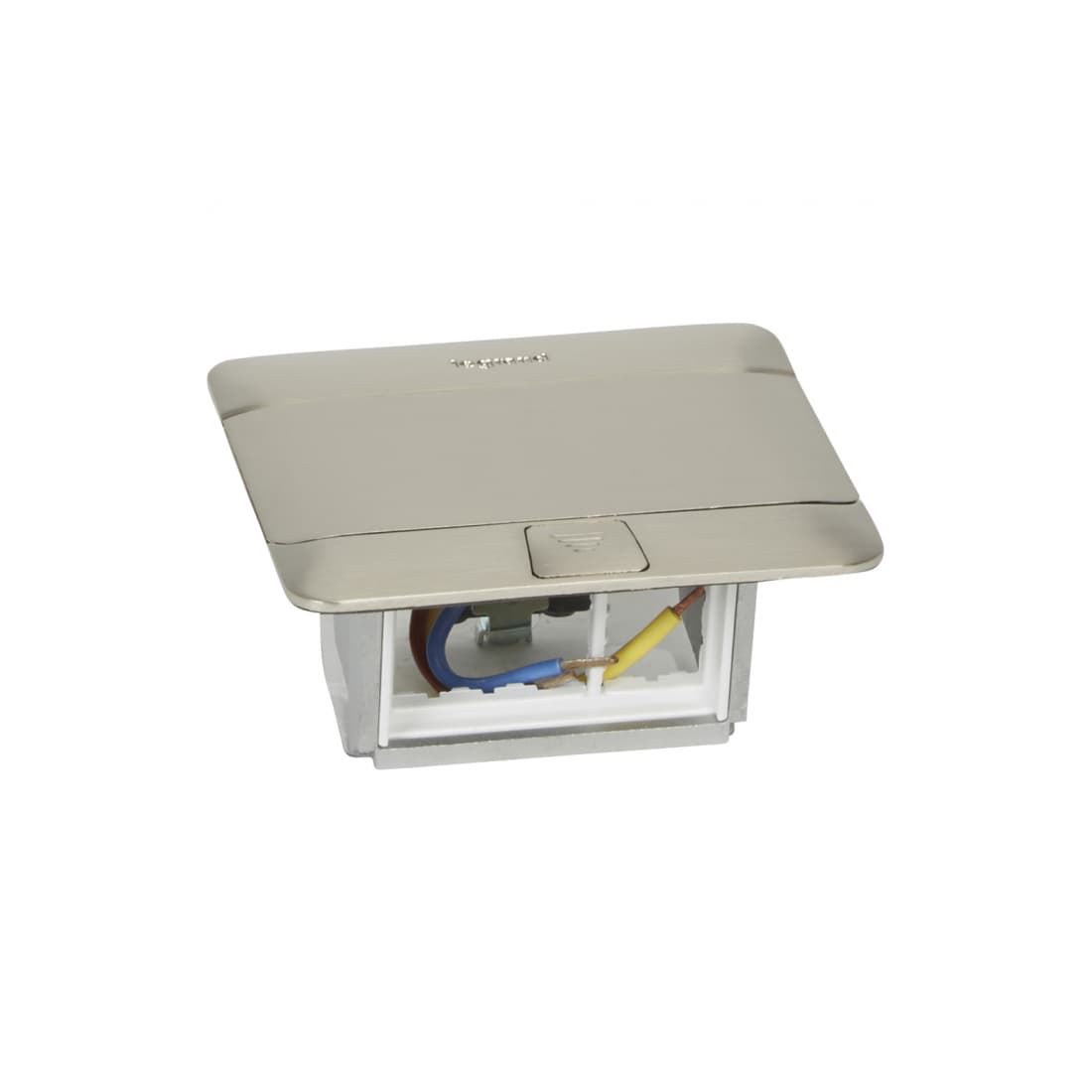 Выдвижной розеточный блок на 4 модуля, Legrand, 054021, Нержавеющая сталь, Неукомплектованный, Степень защиты IP40