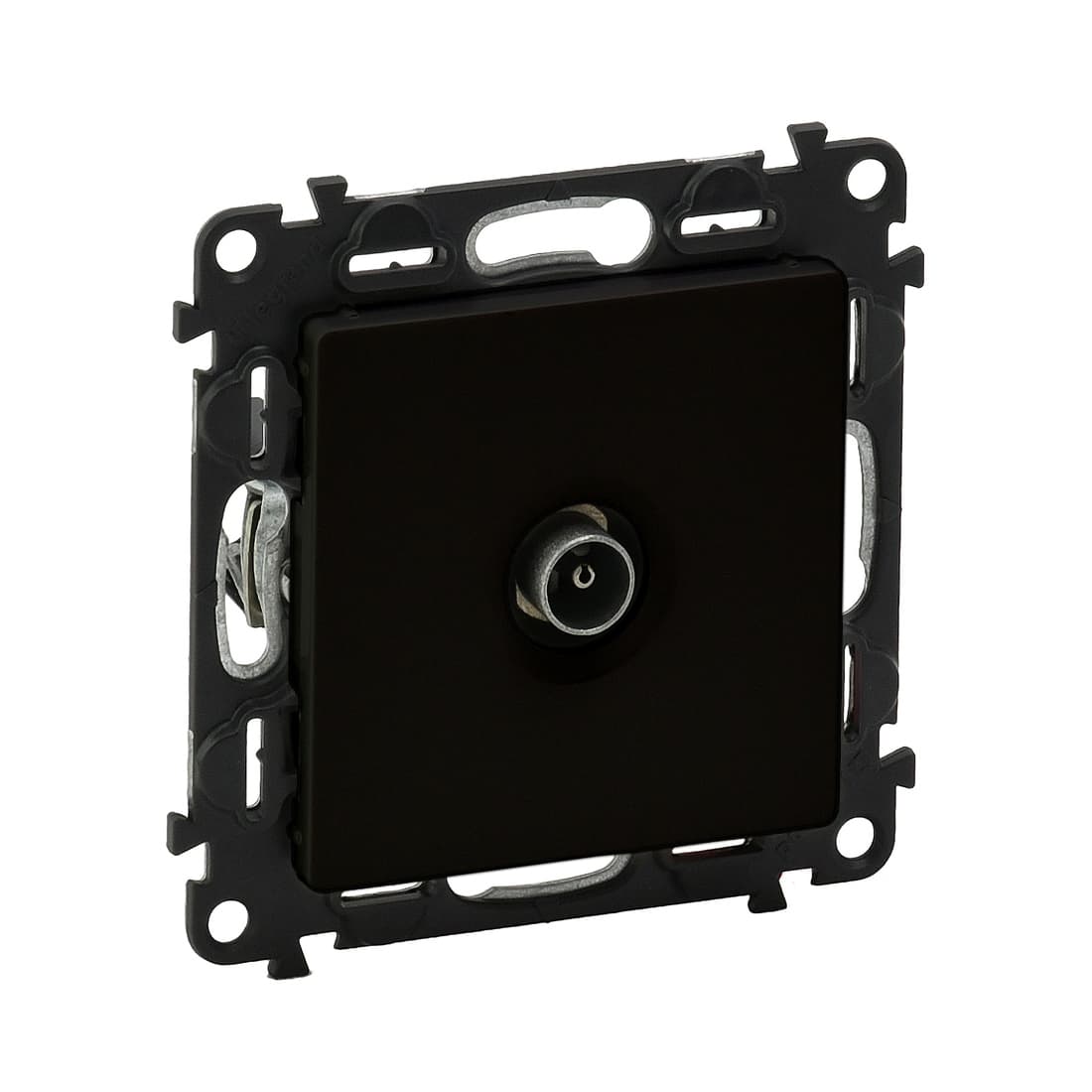 Розетка ТВ, Legrand, 756351 Valena Life, "звезда" 0-2400 МГц с лиц. пан. антрацит