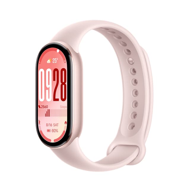 Фитнес браслет, Xiaomi, Mi Smart Band 10, M2459B1/BHR9999GL, 1.72" AMOLED, Разрешение экрана 212 x 520, Аккумулятор 233 мАч, LiPo, Водонепроницаемость 5 АТМ, Android 8.0 или iOS 12.0, Розовый