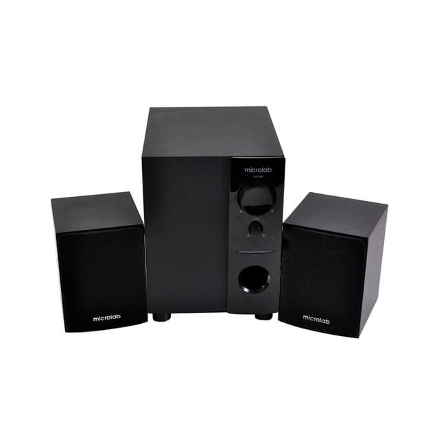 Акустическая система, Microlab, M-109, 2.1, 10Вт (2,5Вт*2+5Вт), Выход RCA sokets, Вход 3,5 MiniJack, Чёрный