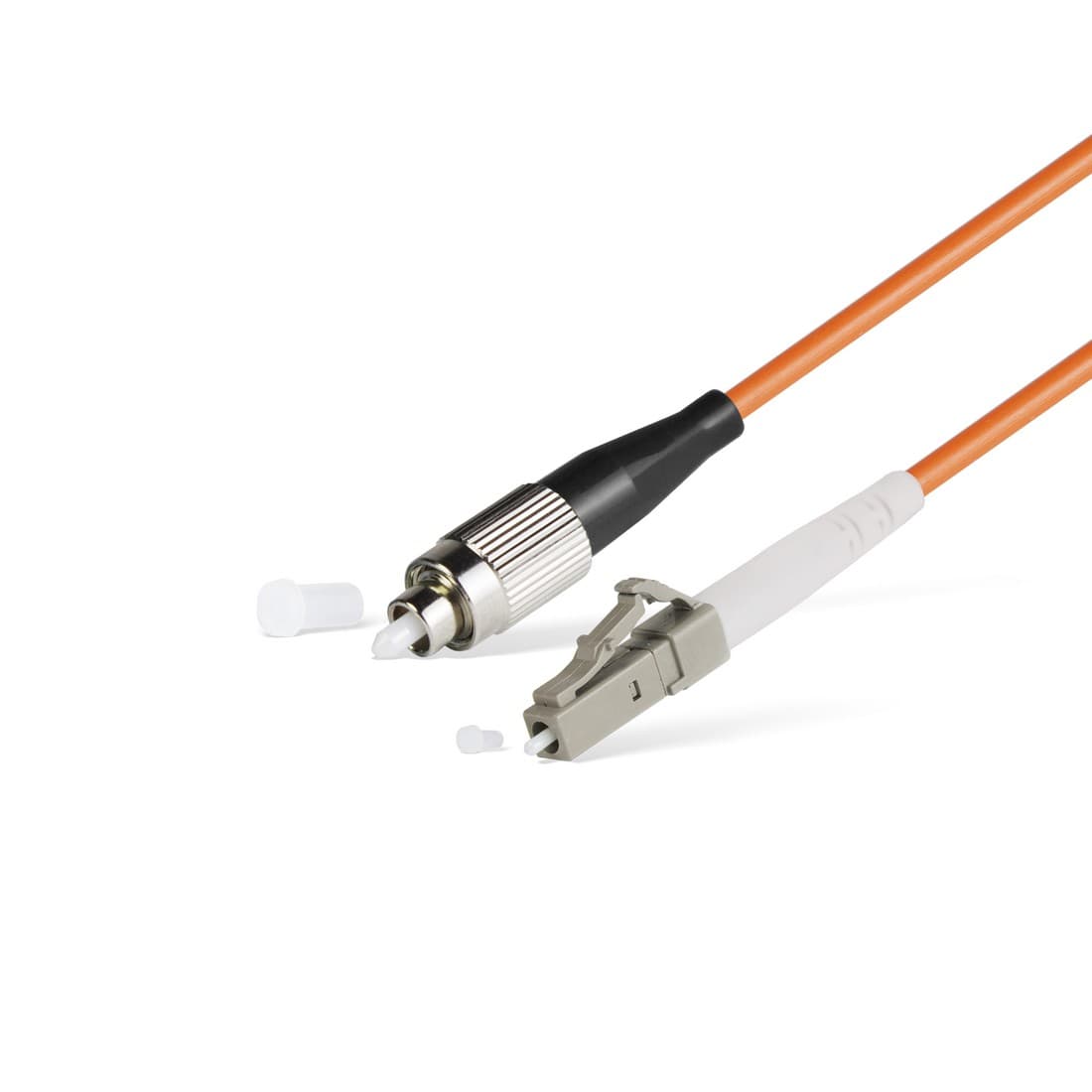 Патч корд оптоволоконный,, FC/UPC-LC/UPC MM OM1 62.5/125 Simplex 3.0мм 1 м, LSZH