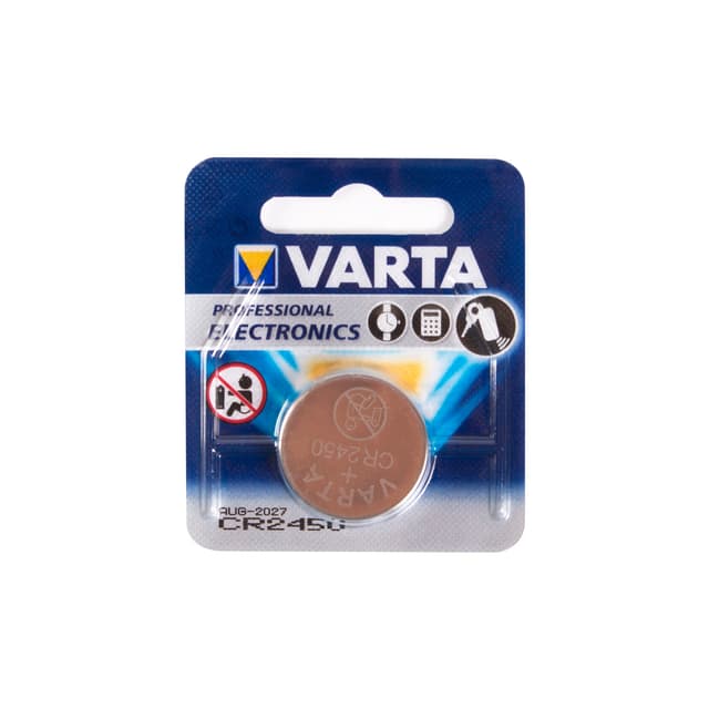 Батарейка, VARTA, CR2450, 3V, 560 мАч, Professional Electronics, 1 шт. блистер