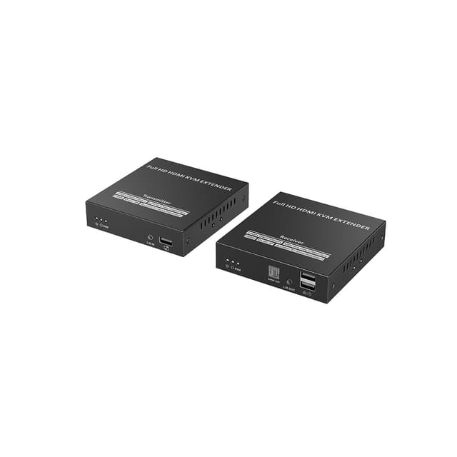 Удлинитель HDMI + KVM, Lenkeng, LKV562KVM, (4K, 120m)