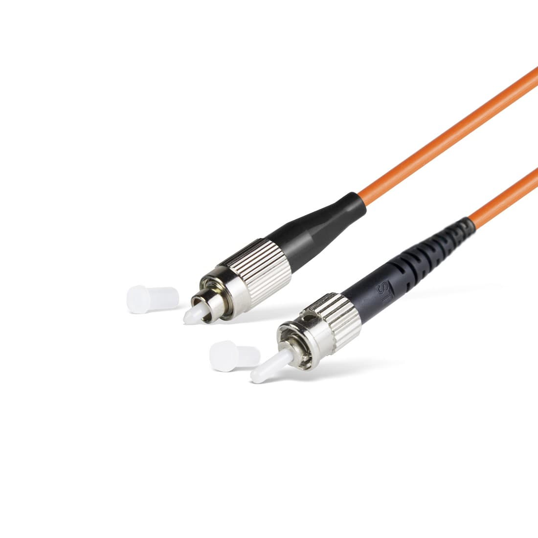 Патч корд оптоволоконный,, FC/UPC-ST/UPC MM OM1 62.5/125 Simplex 3.0мм 1 м, LSZH