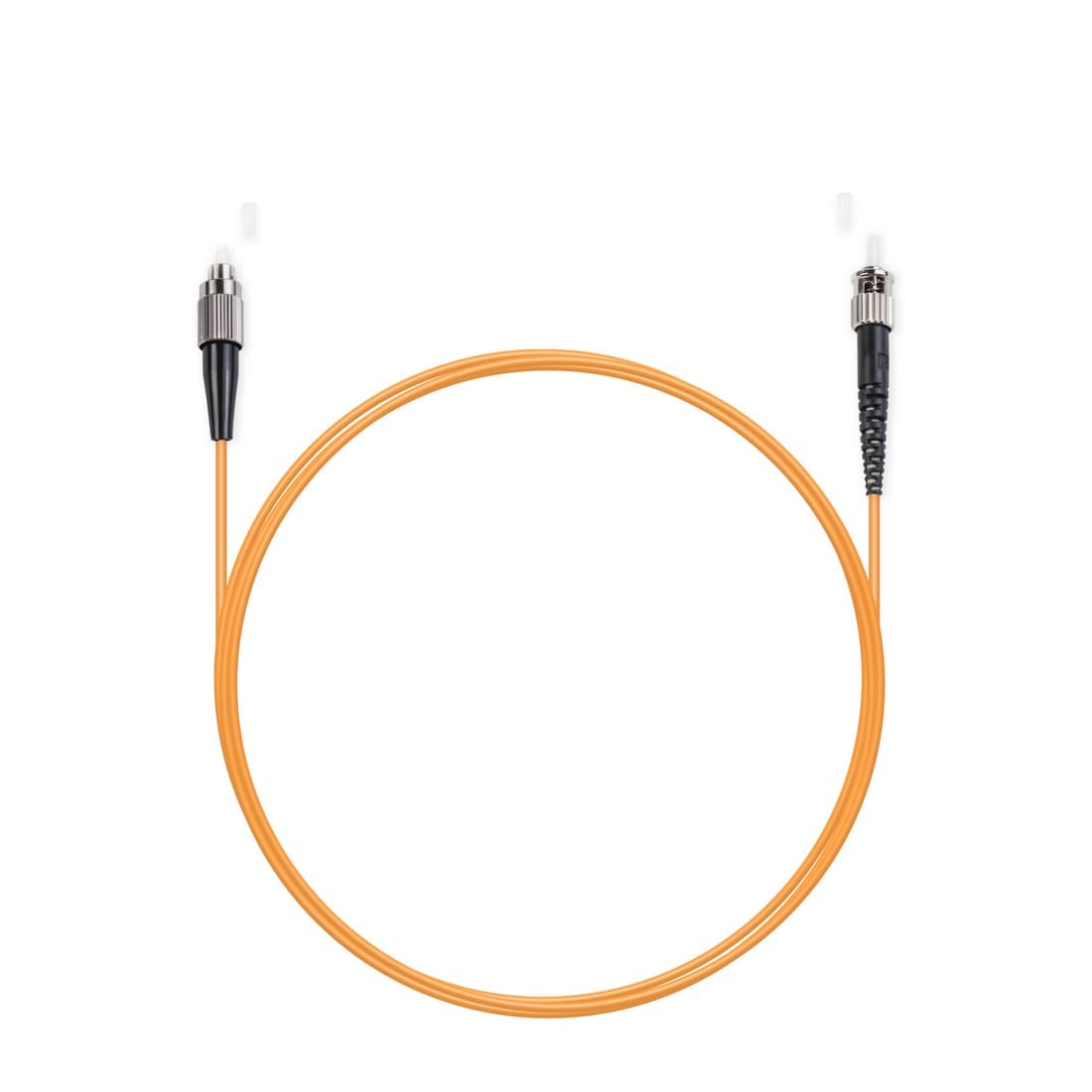 Патч корд оптоволоконный,, FC/UPC-ST/UPC MM OM1 62.5/125 Simplex 3.0мм 1 м, LSZH