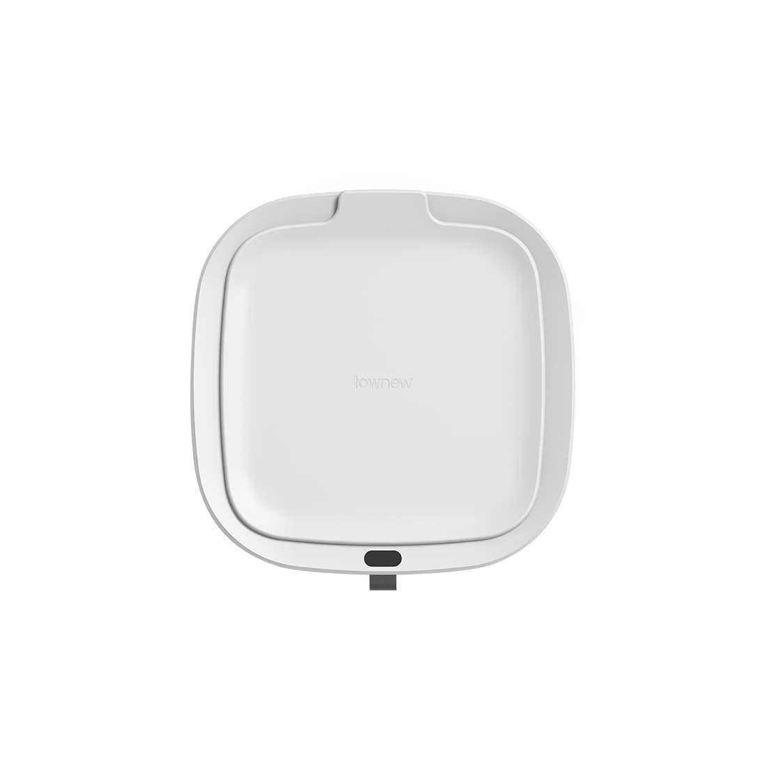 Умное мусорное ведро, Townew, T Air X, Smart Trash Can, Объем 13.5 л, Технология запечатывания пакета, Автоматическая крышка и замена мешка, Белый